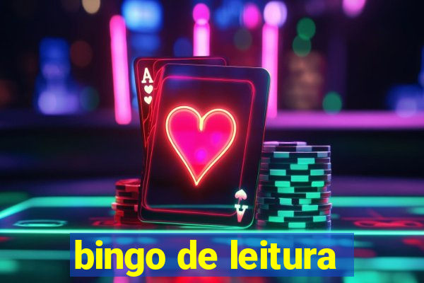 bingo de leitura